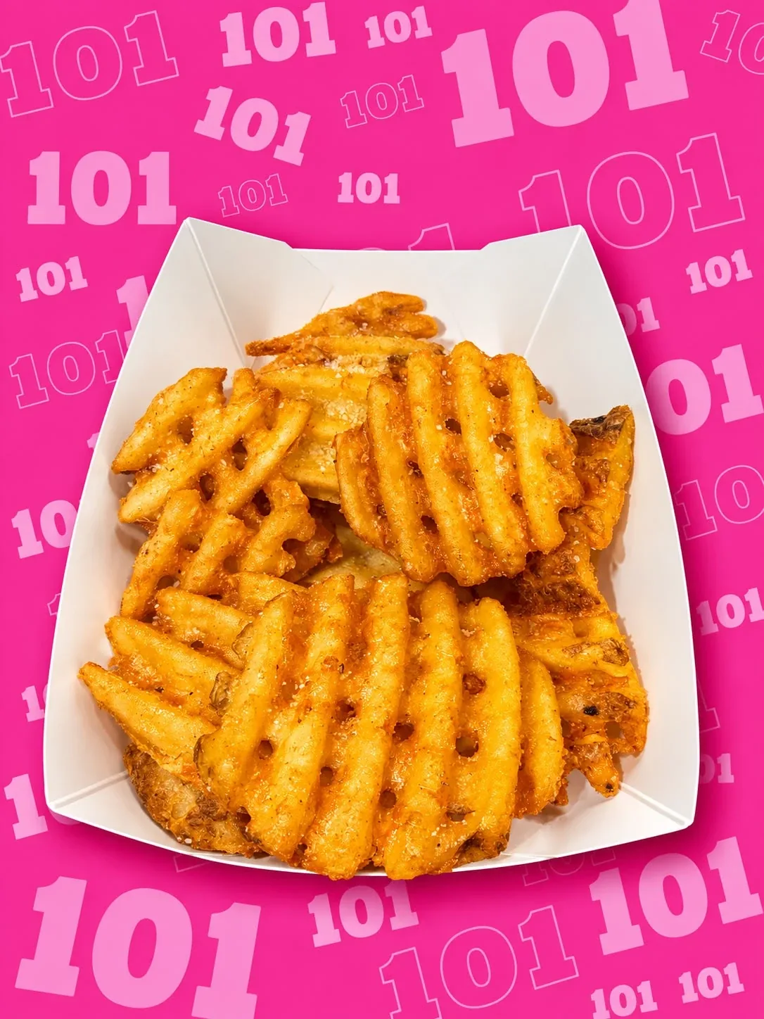 Waffle potatoes